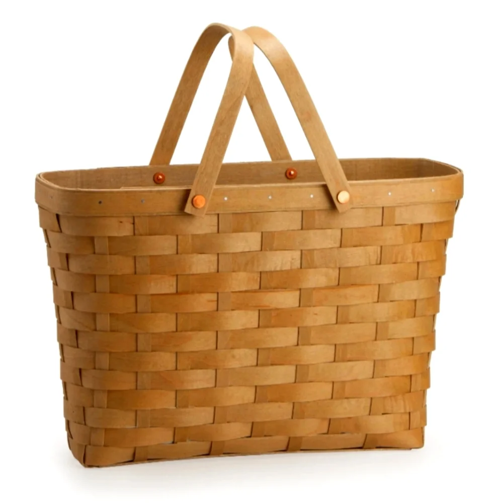 Longaberger tall tote basket